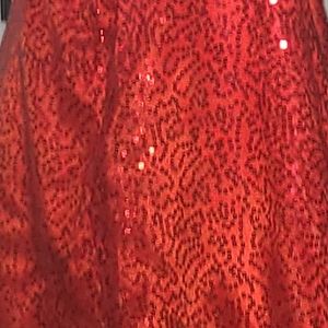 Little girls pageant Dress. No tags bought new but never worn. Red floor length